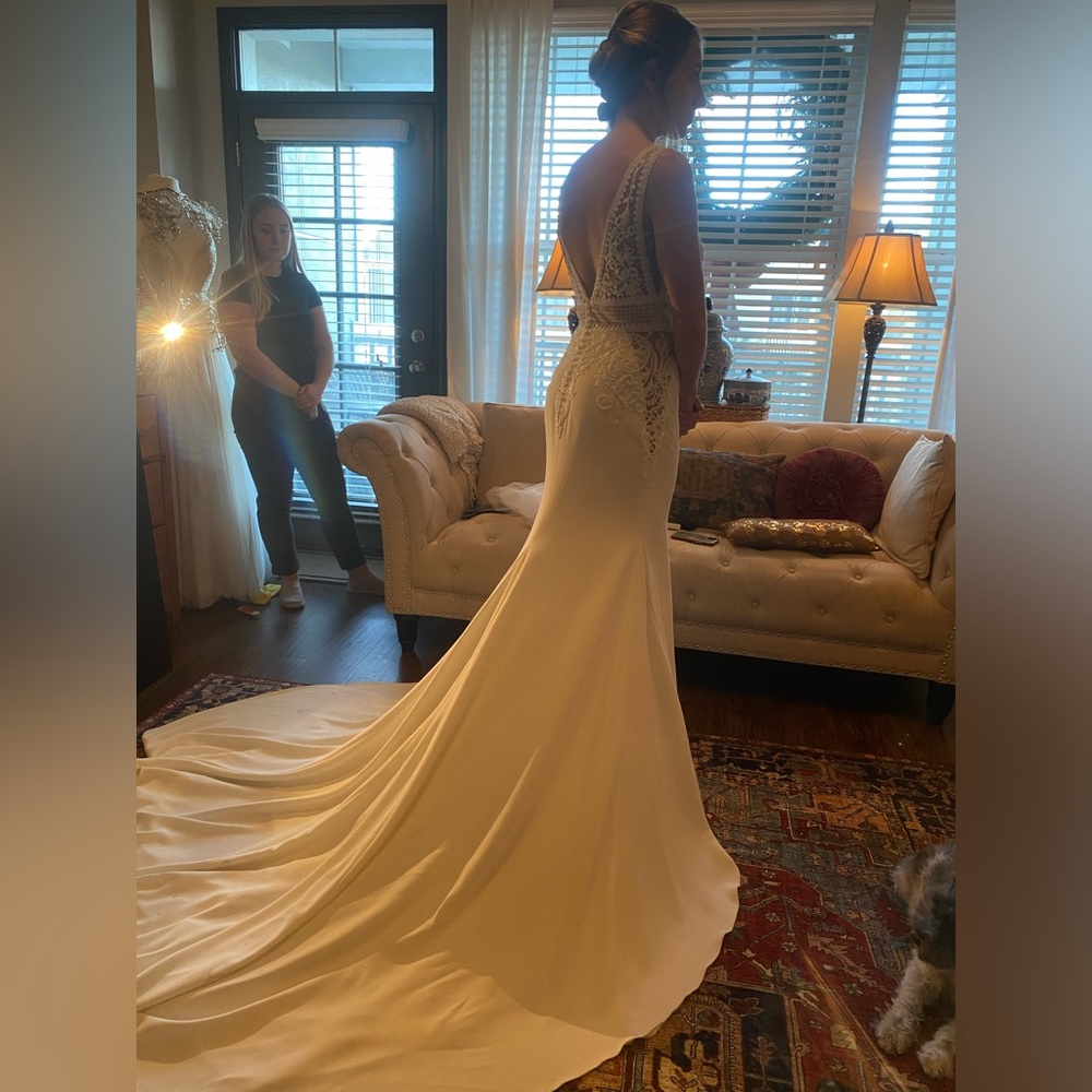 Designer Wedding Dress - Picture 6 of 11